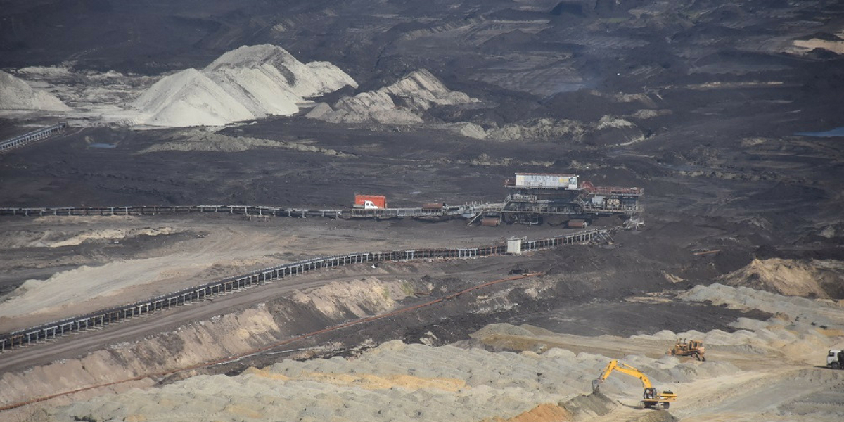 The Kostolac lignite mine.
